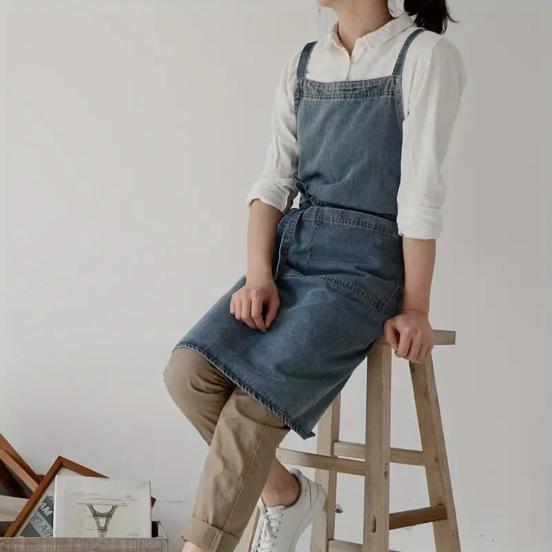 Jeans Schürze