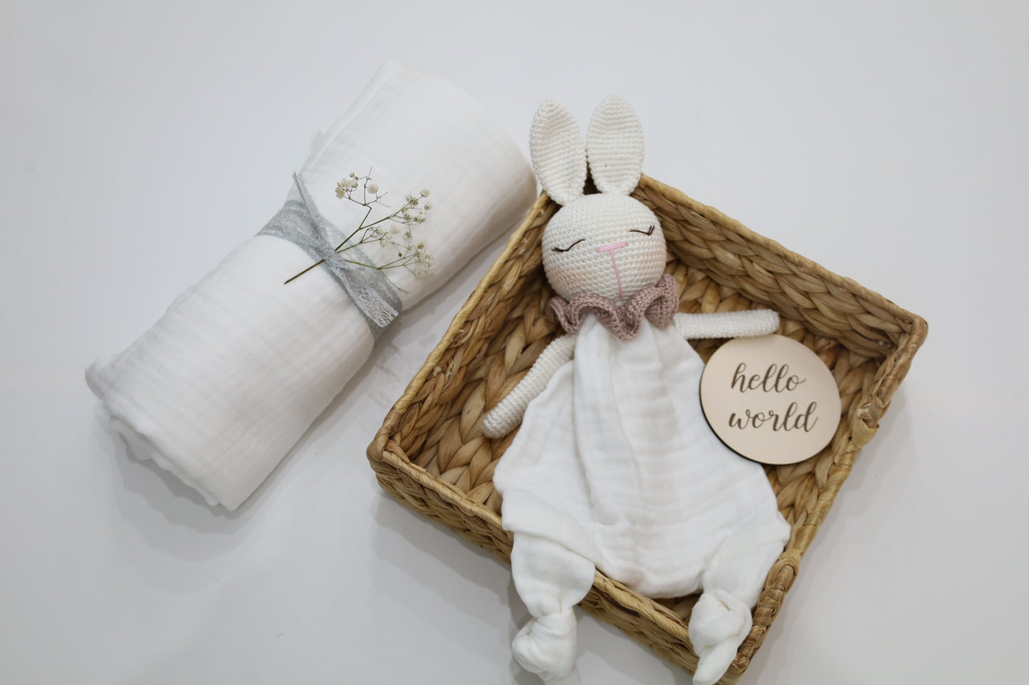 Geschenkset Hase Schmusetuch