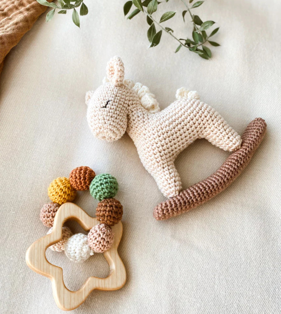 Geschenkset Schaukelpferd