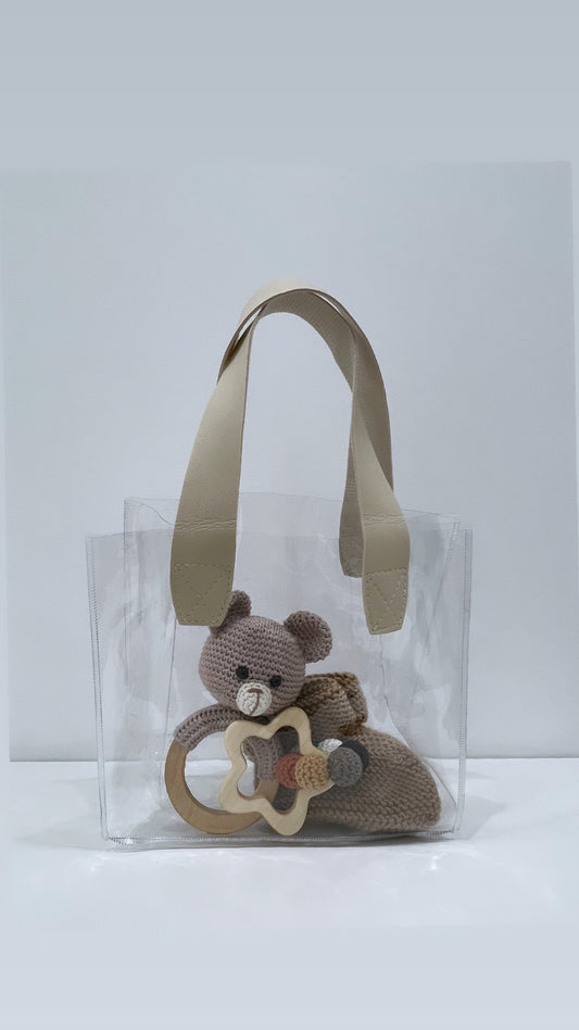Transparente Tasche