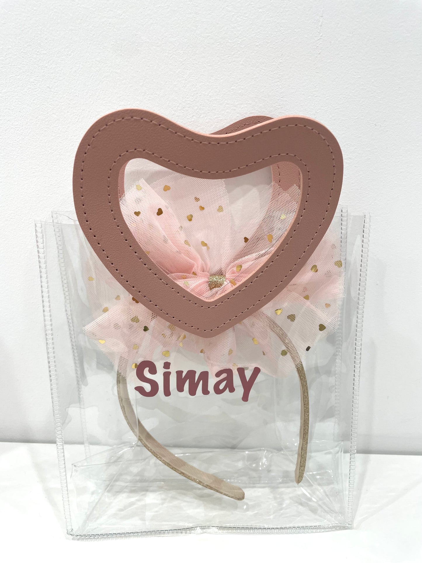 Transparente Tasche