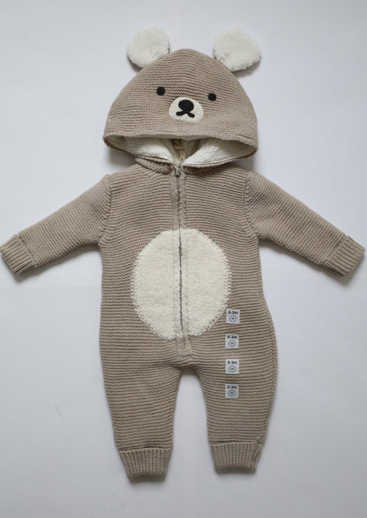 Teddy Overall mit Kapuze