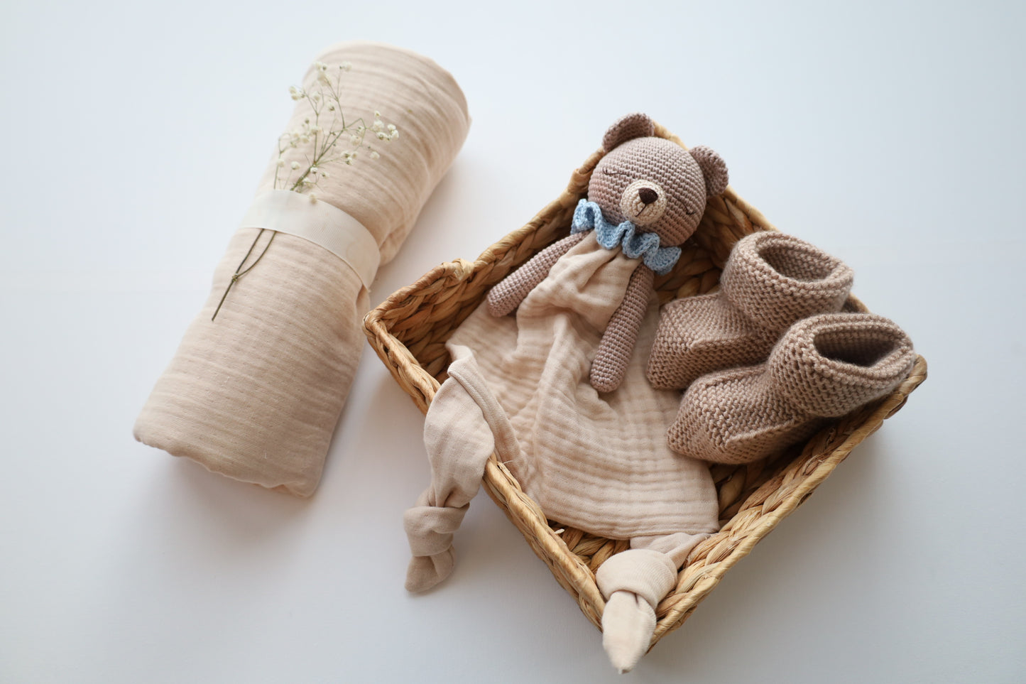 Geschenkset Teddy Schmusetuch