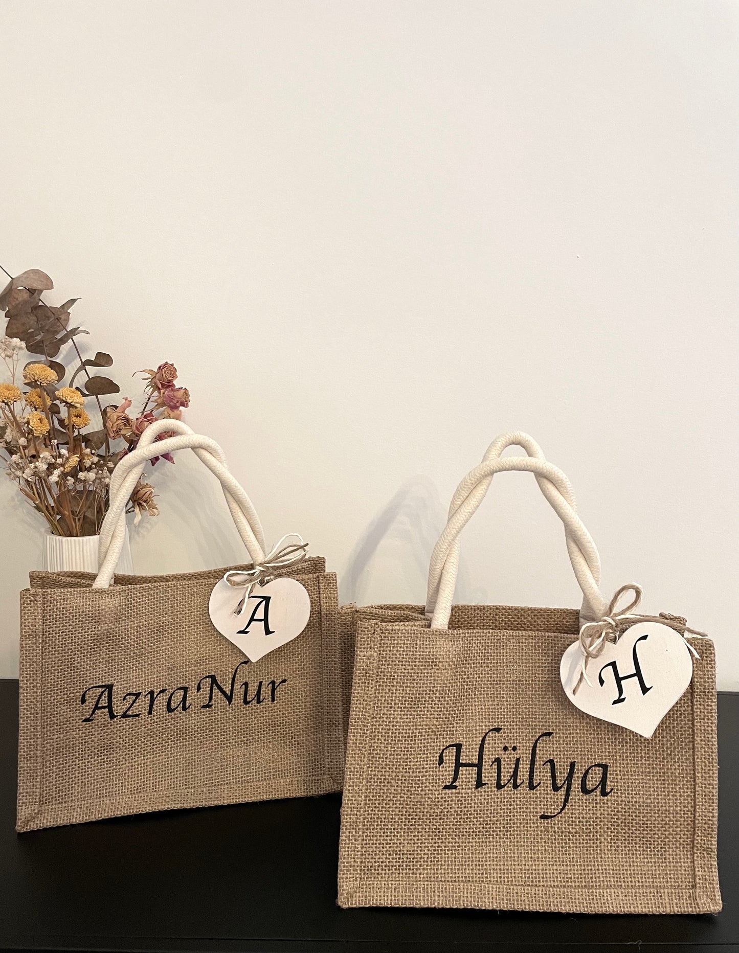 Jute Handtasche