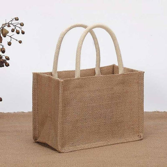 Jute Handtasche