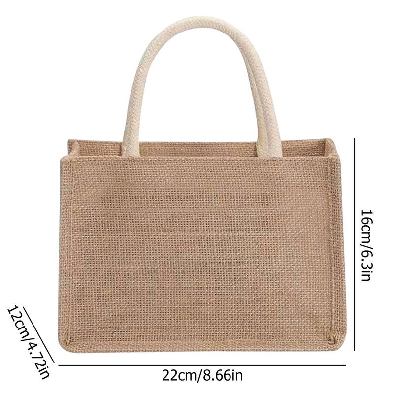 Jute Handtasche