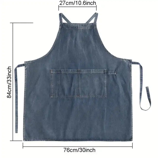 Jeans Schürze