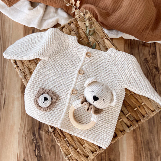 Set Teddy Cardigan